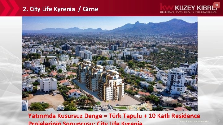 10 2. City Life Kyrenia / Girne Yatırımda Kusursuz Denge = Türk Tapulu +