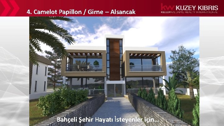 4. Camelot Papillon / Girne – Alsancak 20 Bahçeli Şehir Hayatı İsteyenler için… 