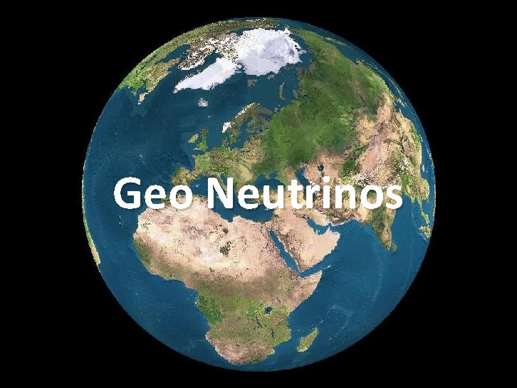 Geo Neutrinos Georg Raffelt, MPI Physics, Munich Neutrinos in Astrophysics and Cosmology, NBI, 23–