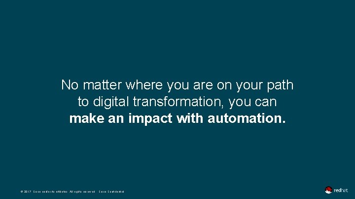 No matter where you are on your path to digital transformation, you can make