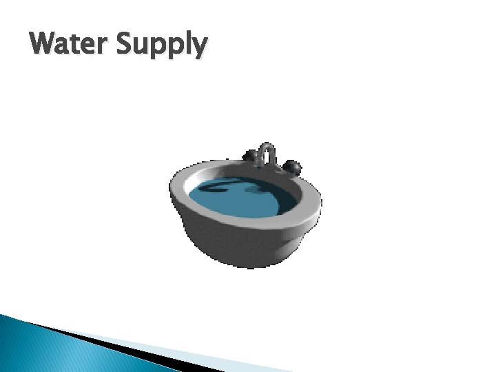 Water Supply Water Supply