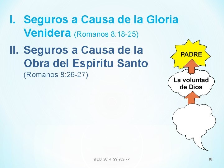 I. Seguros a Causa de la Gloria Venidera (Romanos 8: 18 -25) II. Seguros