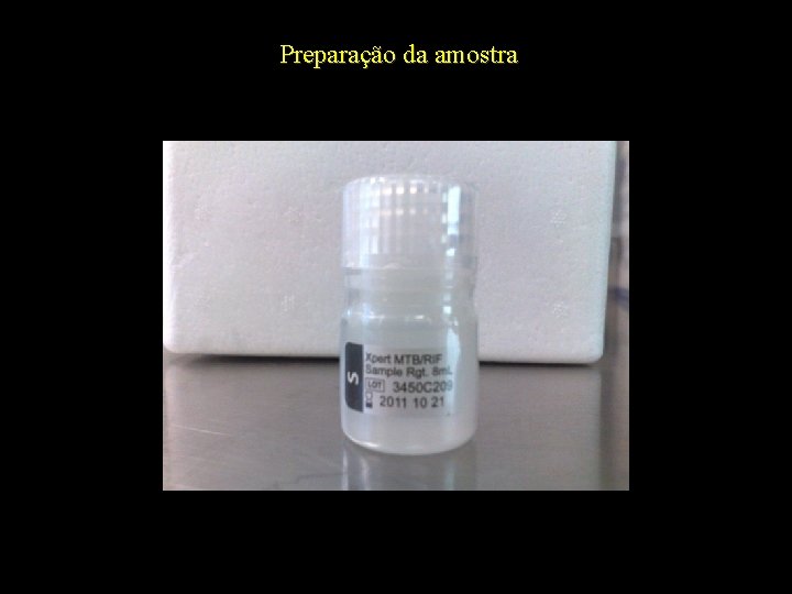 Preparação da amostra 