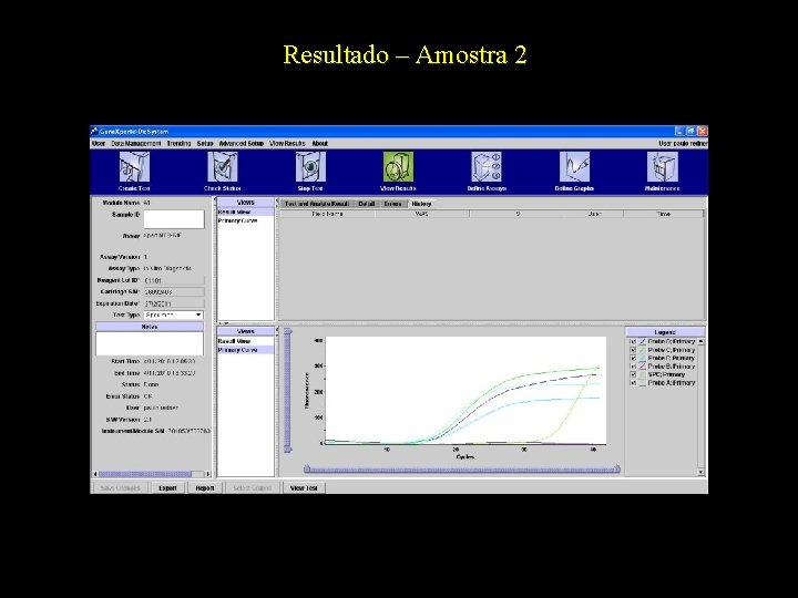 Resultado – Amostra 2 