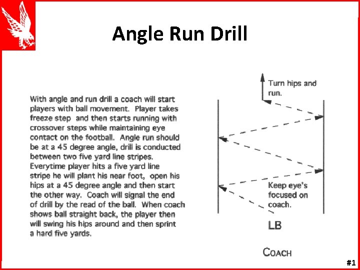 Angle Run Drill #1 