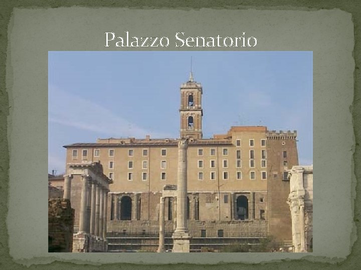 Palazzo Senatorio 