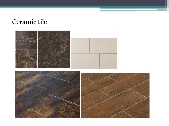 Ceramic tile 