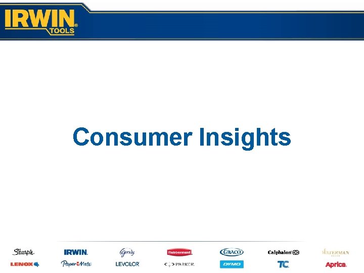 Consumer Insights 