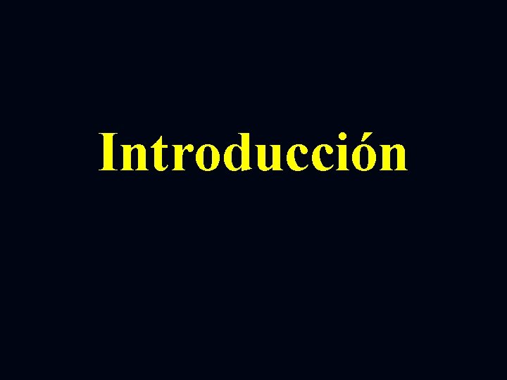 Introducción 