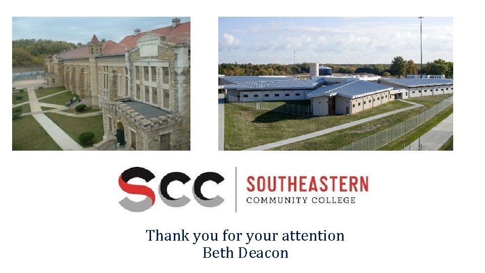 Thank you for your attention Beth Deacon  Thank you for your attention Beth Deacon