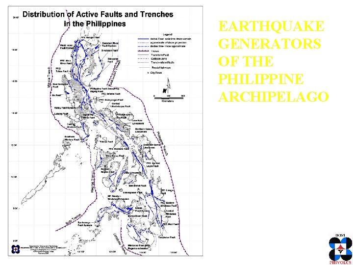 EARTHQUAKE GENERATORS OF THE PHILIPPINE ARCHIPELAGO 