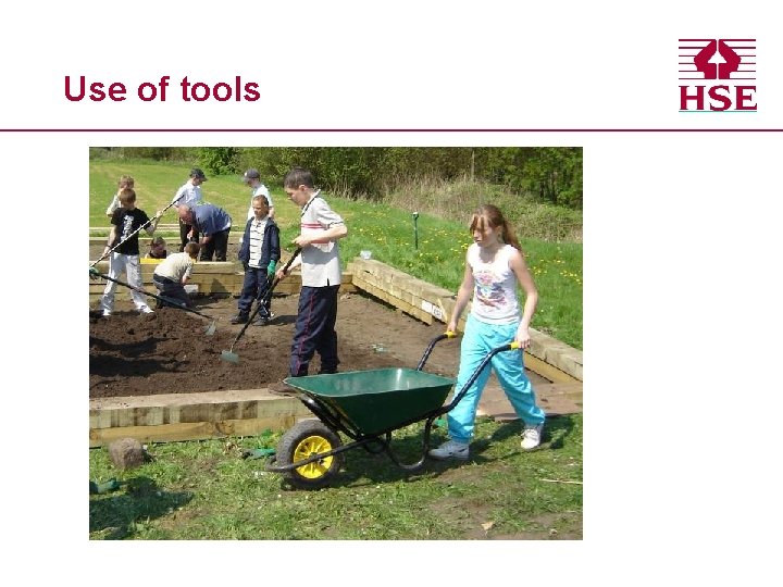 Use of tools 