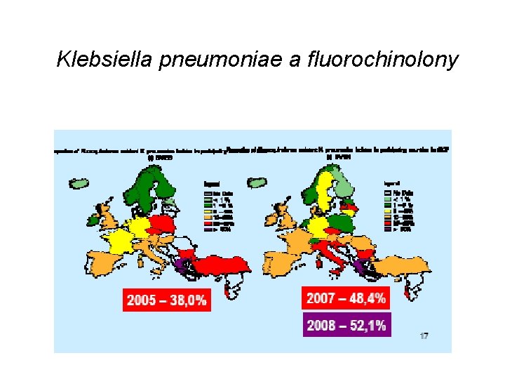Klebsiella pneumoniae a fluorochinolony 