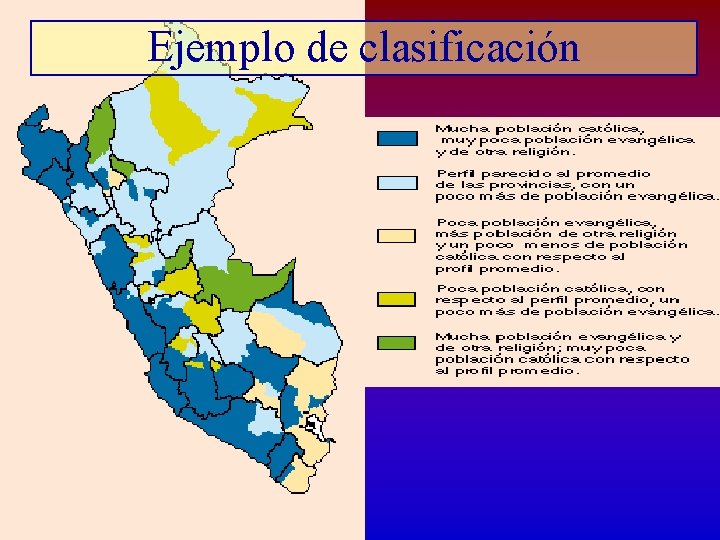 Ejemplo de clasificación 