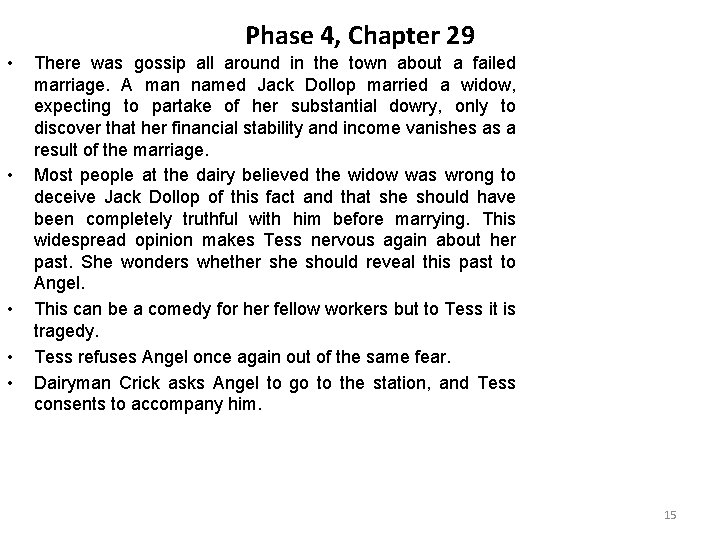 Phase 4, Chapter 29 • • • There was gossip all around in the Phase 4, Chapter 29 • • • There was gossip all around in the