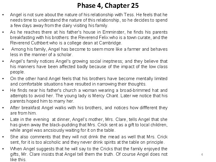 Phase 4, Chapter 25 • • • Angel is not sure about the nature Phase 4, Chapter 25 • • • Angel is not sure about the nature