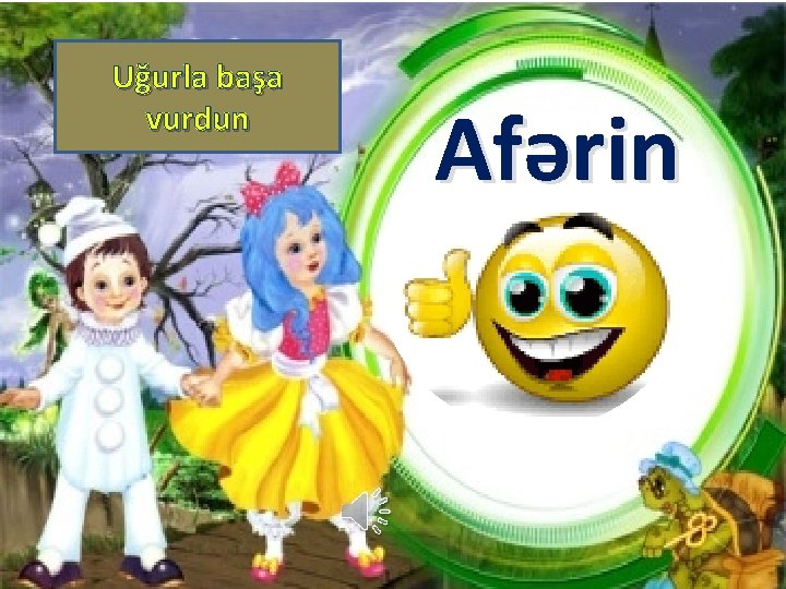 Uğurla başa vurdun Afərin 