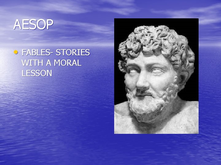 AESOP • FABLES- STORIES WITH A MORAL LESSON 