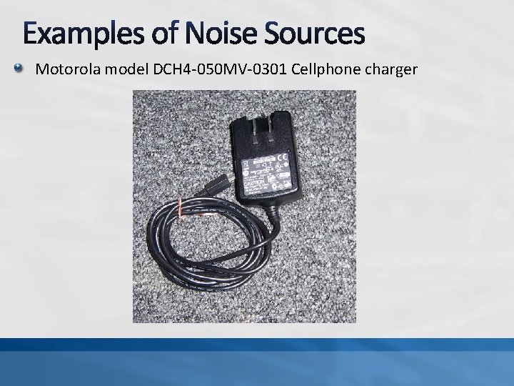 Motorola model DCH 4 -050 MV-0301 Cellphone charger 