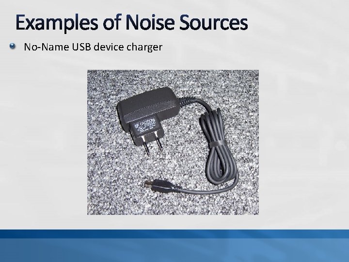 No-Name USB device charger 