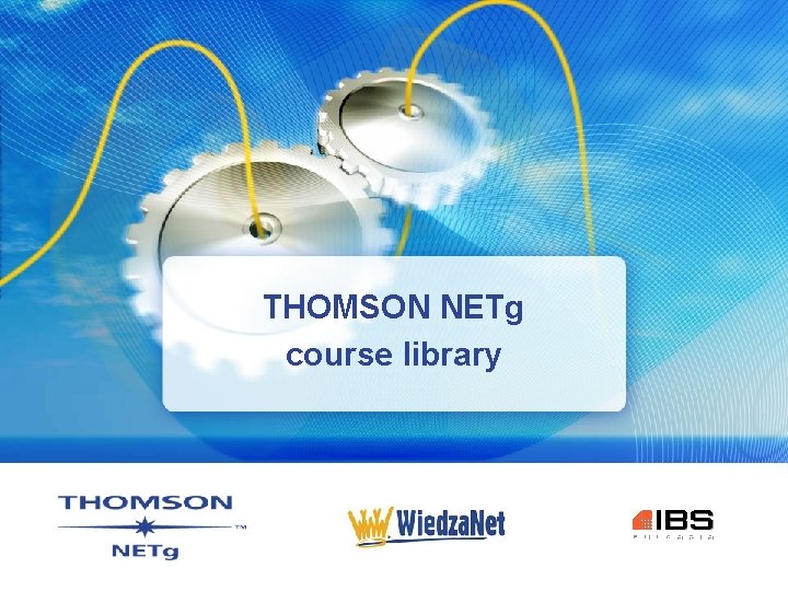 THOMSON NETg course library 