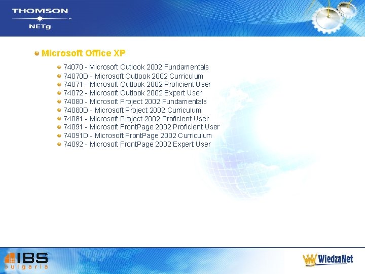 Microsoft Office XP 74070 - Microsoft Outlook 2002 Fundamentals 74070 D - Microsoft Outlook