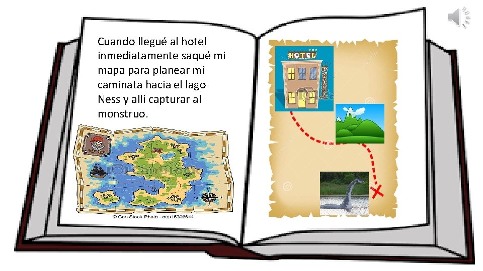 Cuando llegué al hotel inmediatamente saqué mi mapa para planear mi caminata hacia el