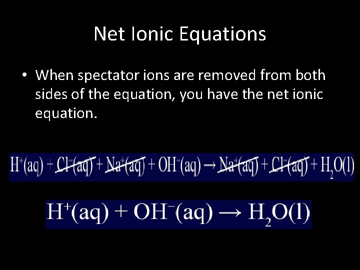 Net Ionic Equations Titration Buffers Ch 19 Acids