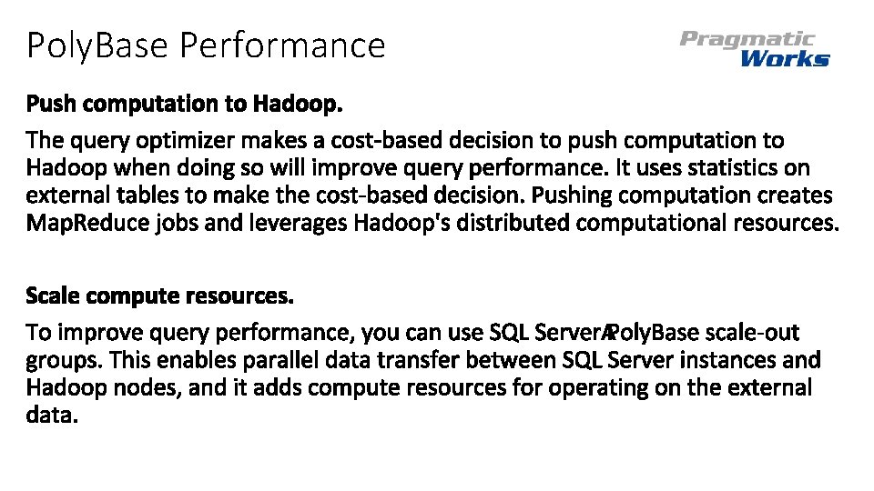 Poly. Base Performance 