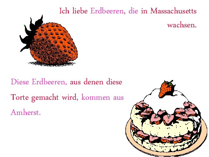 Ich liebe Erdbeeren, die in Massachusetts wachsen. Diese Erdbeeren, aus denen diese Torte gemacht
