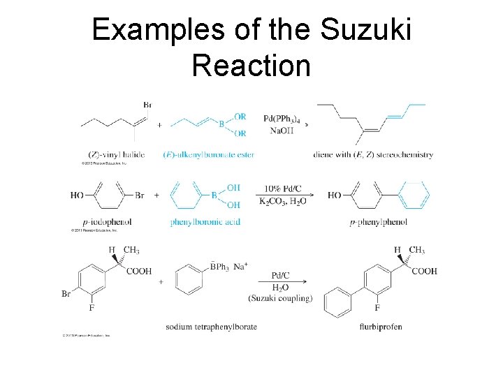 Examples of the Suzuki Reaction 