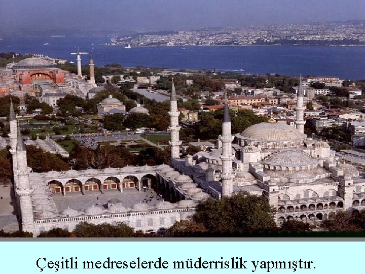 Çeşitli medreselerde müderrislik yapmıştır. 