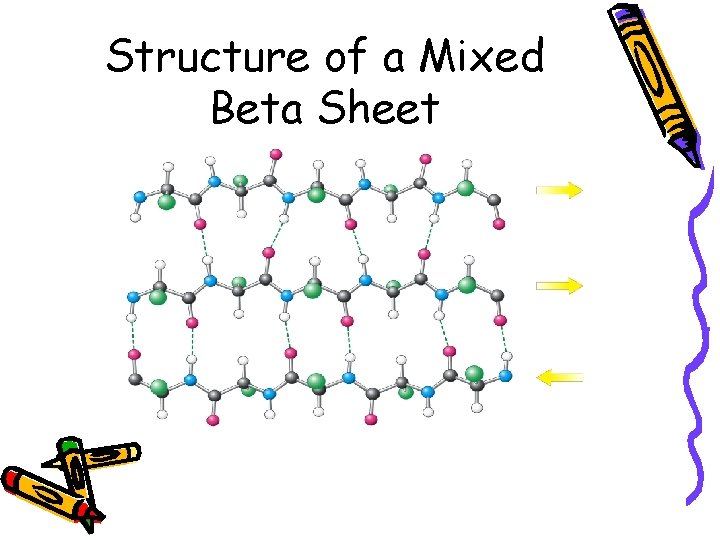 Structure of a Mixed Beta Sheet 