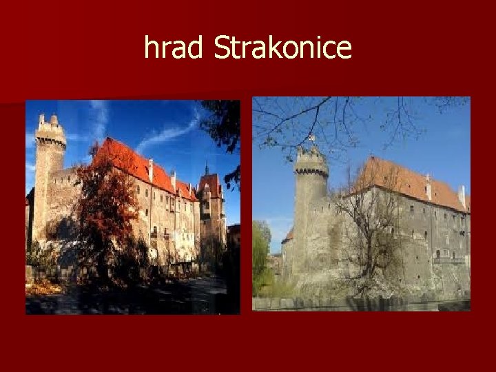 hrad Strakonice 