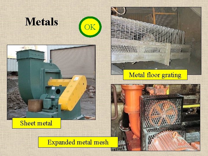 Metals OK Metal floor grating Sheet metal Expanded metal mesh 