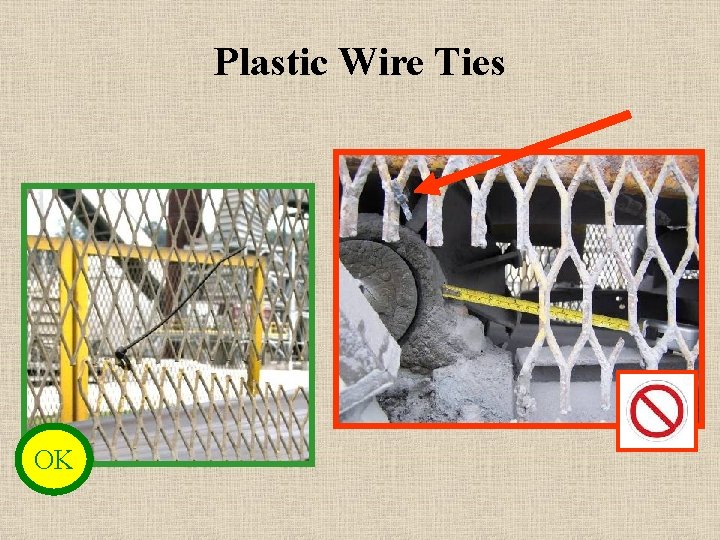 Plastic Wire Ties OK 