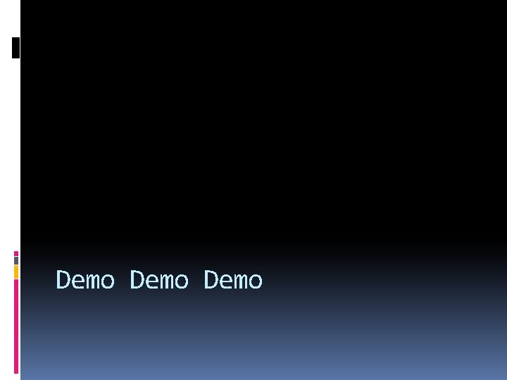 Demo 