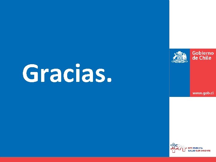 Gracias. 