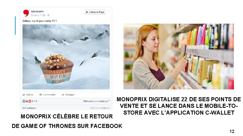 MONOPRIX CÉLÈBRE LE RETOUR MONOPRIX DIGITALISE 22 DE SES POINTS DE VENTE ET SE