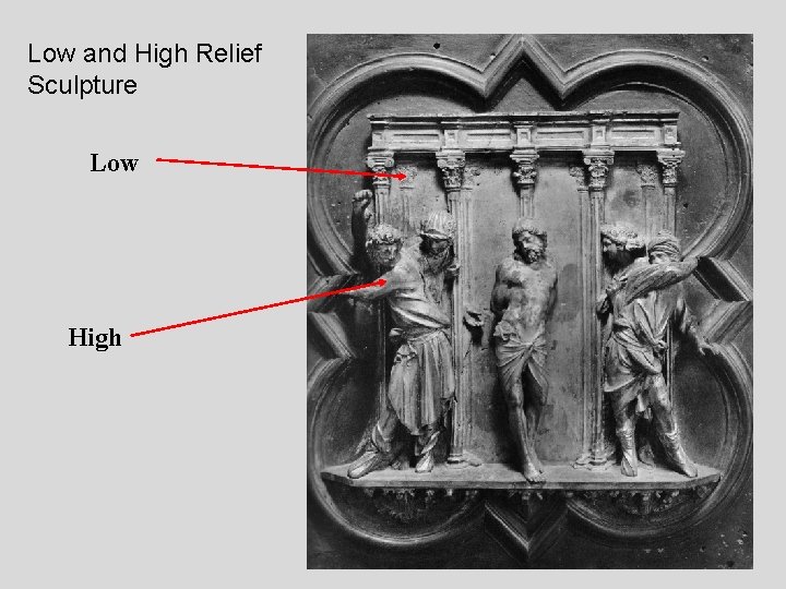 Low and High Relief Sculpture Low High 