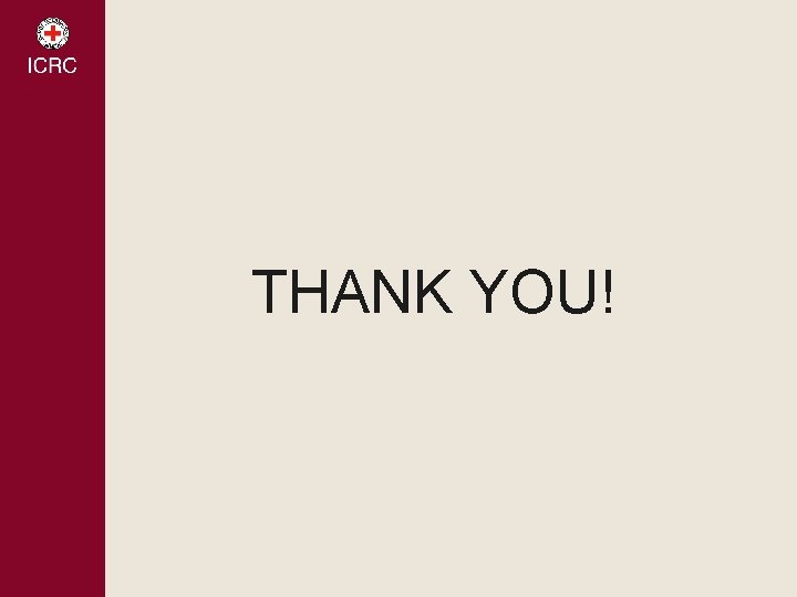 THANK YOU! THANK YOU!
