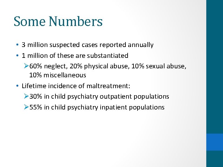 Some Numbers • 3 million suspected cases reported annually • 1 million of these