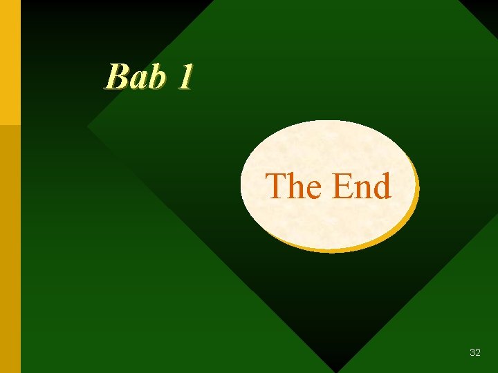Bab 1 The End 32 