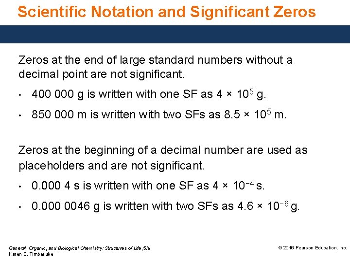 Scientific Notation and Significant Zeros at the end of large standard numbers without a