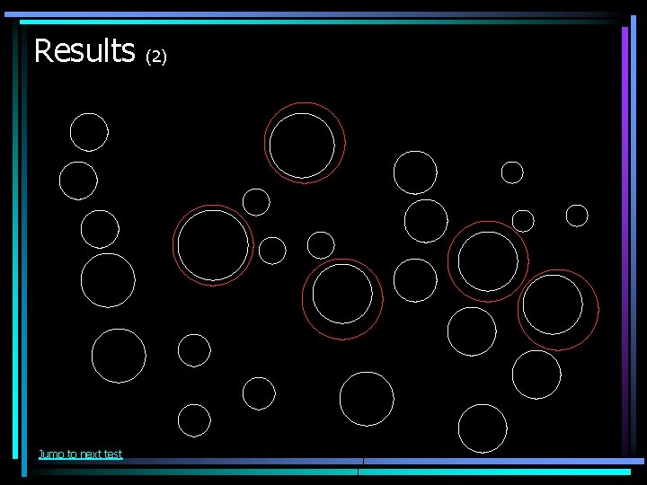 Results Jump to next test (2) 