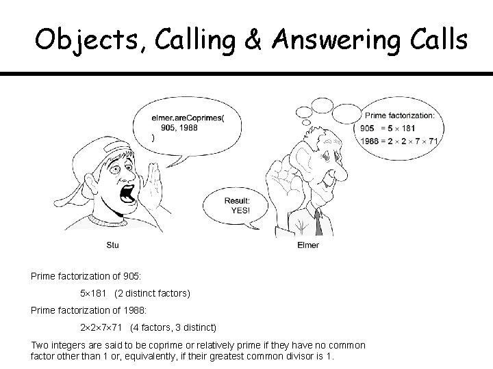 Objects, Calling & Answering Calls Prime factorization of 905: 5 181 (2 distinct factors)