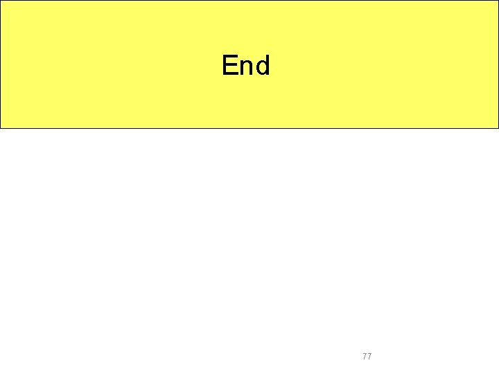 End 77 