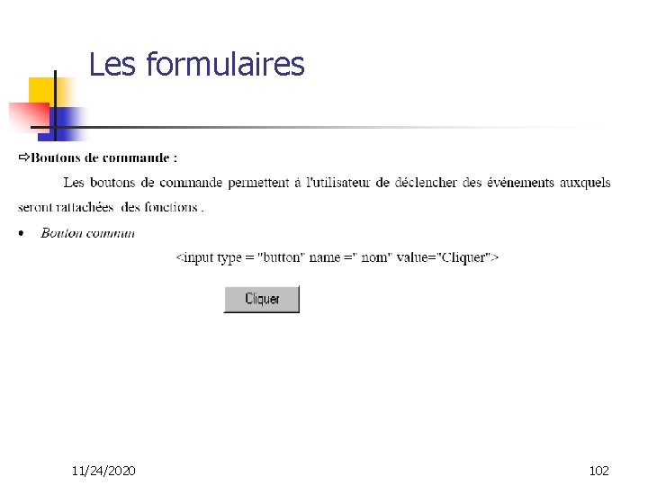 Les formulaires 11/24/2020 102 