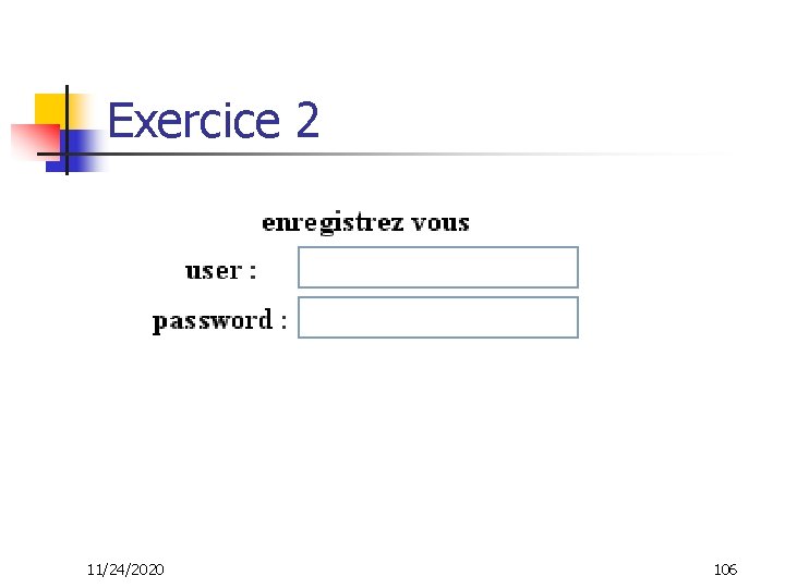 Exercice 2 11/24/2020 106 