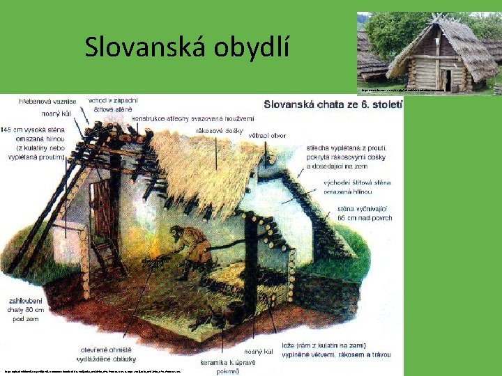 Slovanská obydlí http: //www. slovane. cz/rservice. php? akce=tisk&cisloclanku=2008040004 http: //upload. wikimedia. org/wikipedia/commons/thumb/d/d 3/Zemljamka_nedaleko_N%C 3%BDrova.